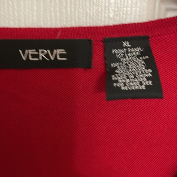 Verve red sequin shell in xl - Picture 2 of 5